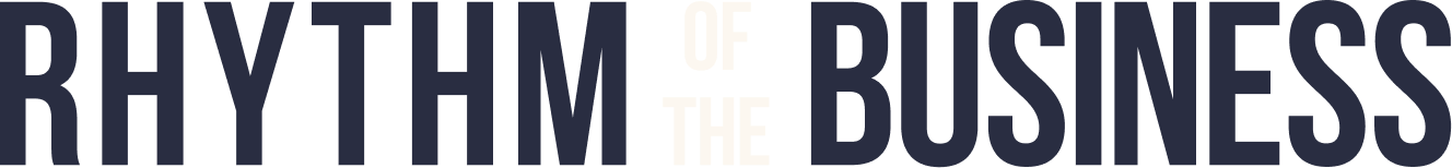 Rhythm of the Business Logo Dark